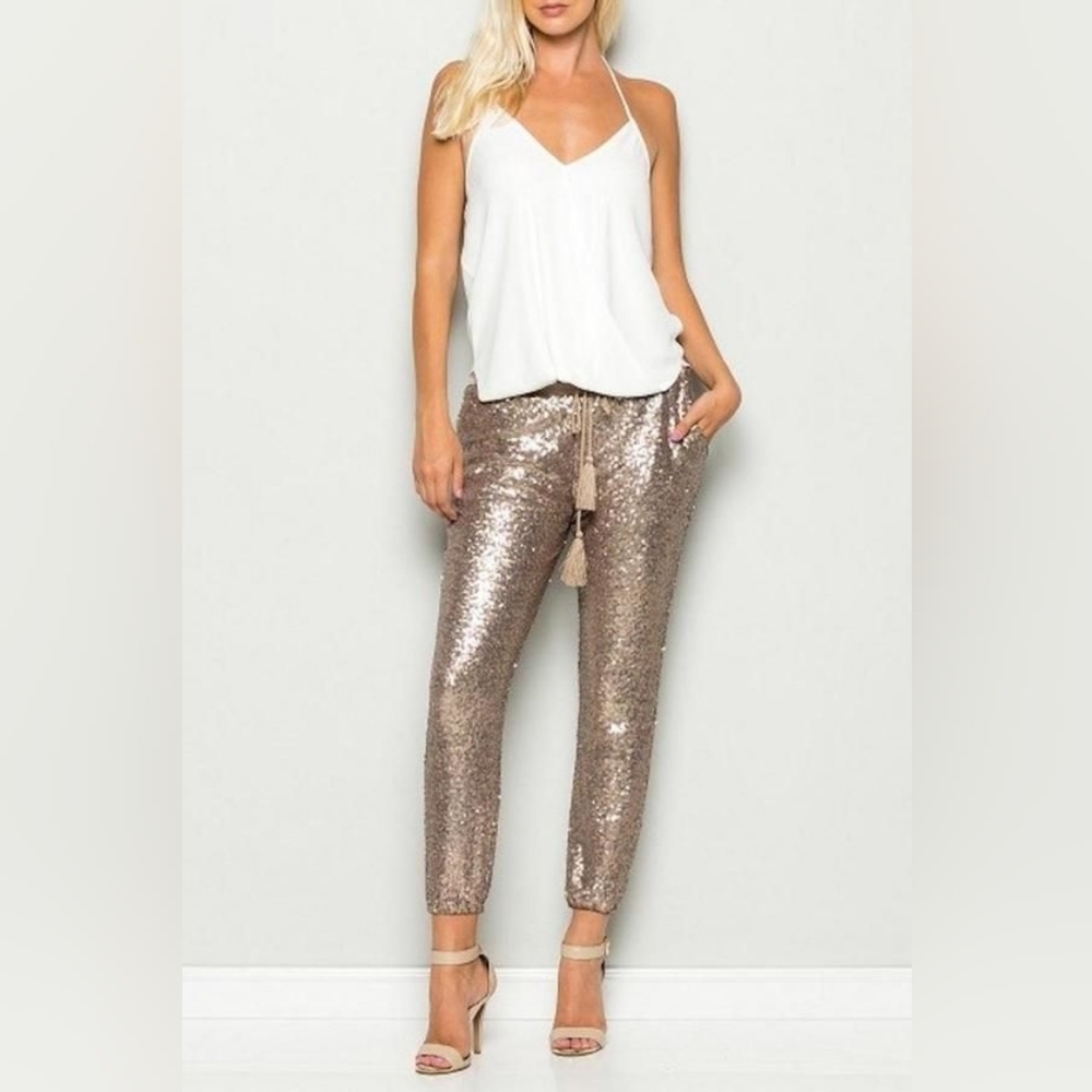 Evenuel Sequin Joggers